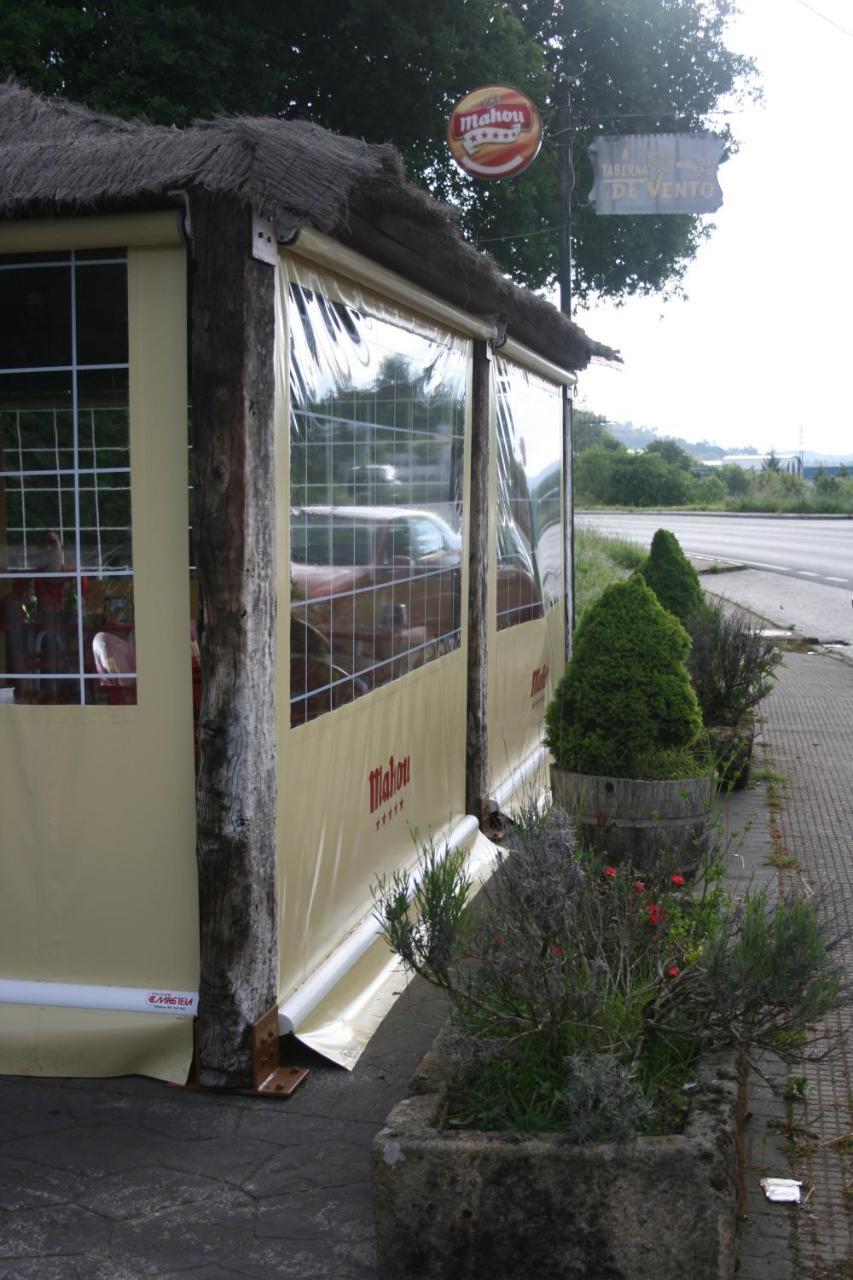 A Taberna De Vento Hotel Lalín Eksteriør billede